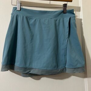 COTTON ON | Women's Blue Workout Skirt with Side Slit